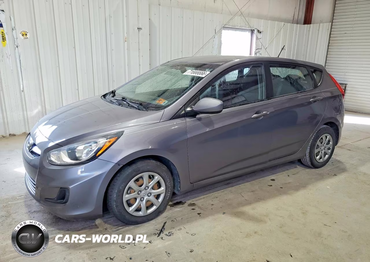 2014 Hyundai Accent Gs VIN:KMHCT5AE3EU141331 - 1