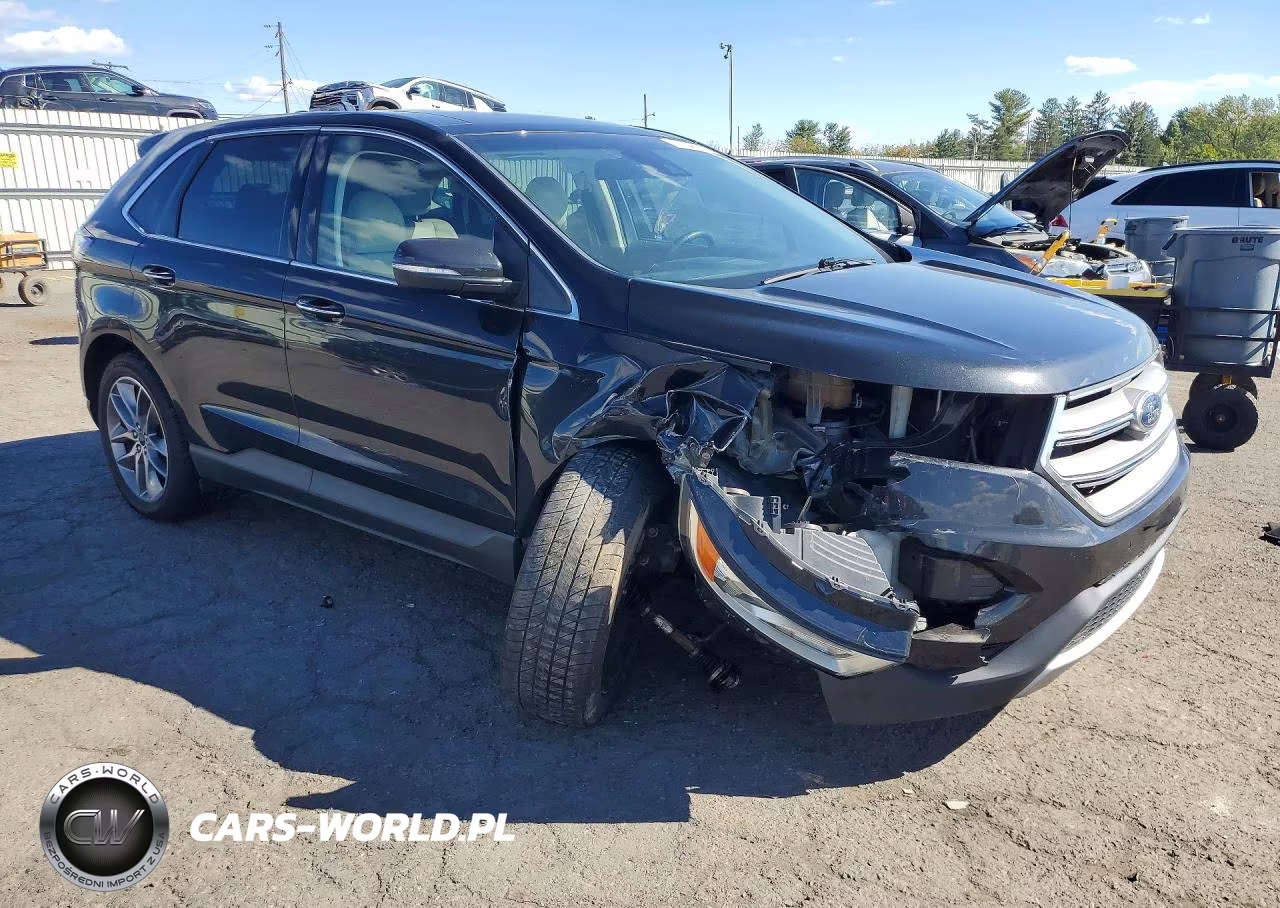 2015 Ford Edge Titanium VIN:2FMPK3K89FBB88937 - 4