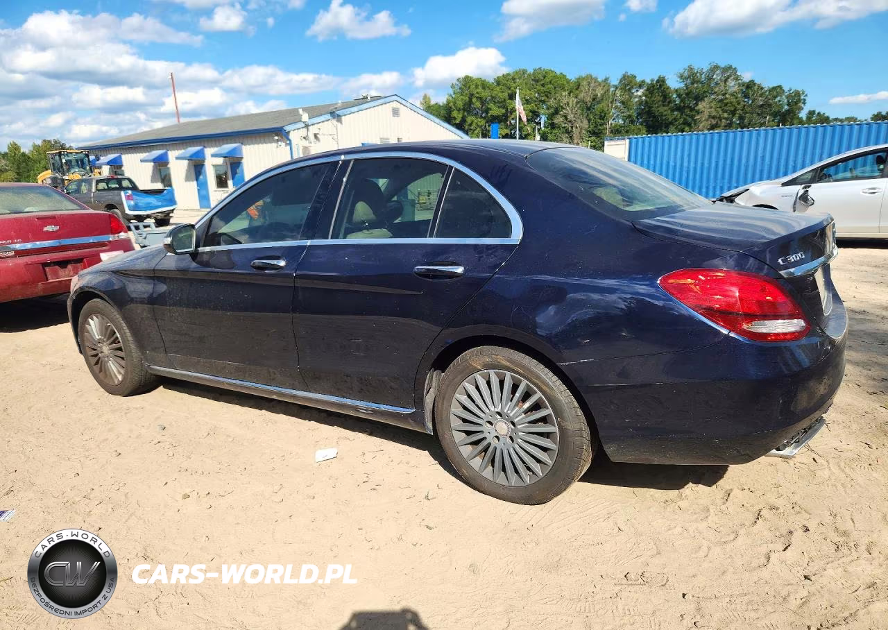 2015 Mercedes-Benz C 300 4Matic VIN:55SWF4KBXFU019405 - 2