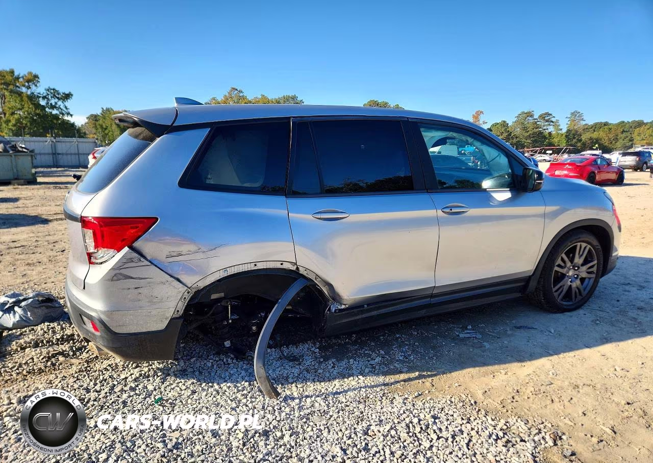 2020 Honda Passport Exl VIN:5FNYF7H52LB000789 - 3