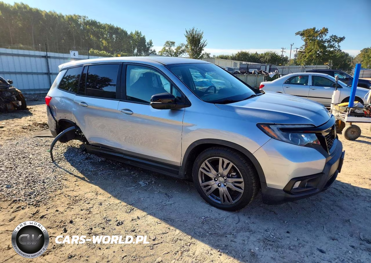 2020 Honda Passport Exl VIN:5FNYF7H52LB000789 - 4