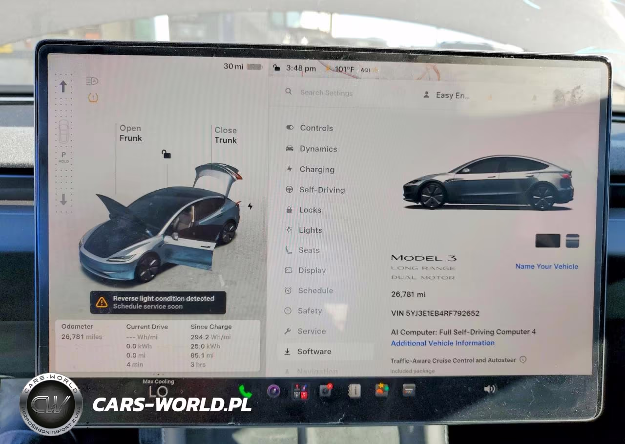 2024 Tesla Model 3 VIN:5YJ3E1EB4RF792652 - 9