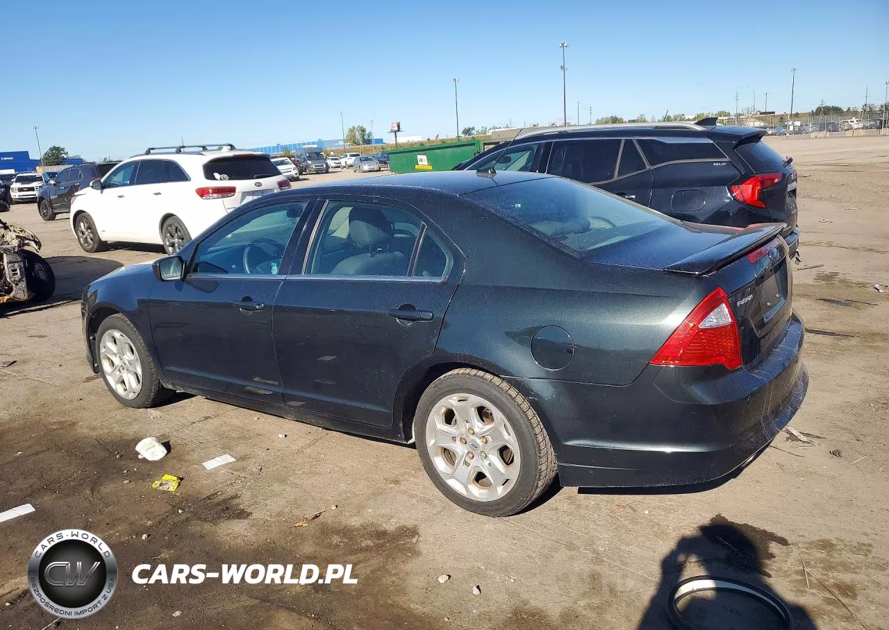 2010 Ford Fusion Se VIN:3FAHP0HG7AR281995 - 2