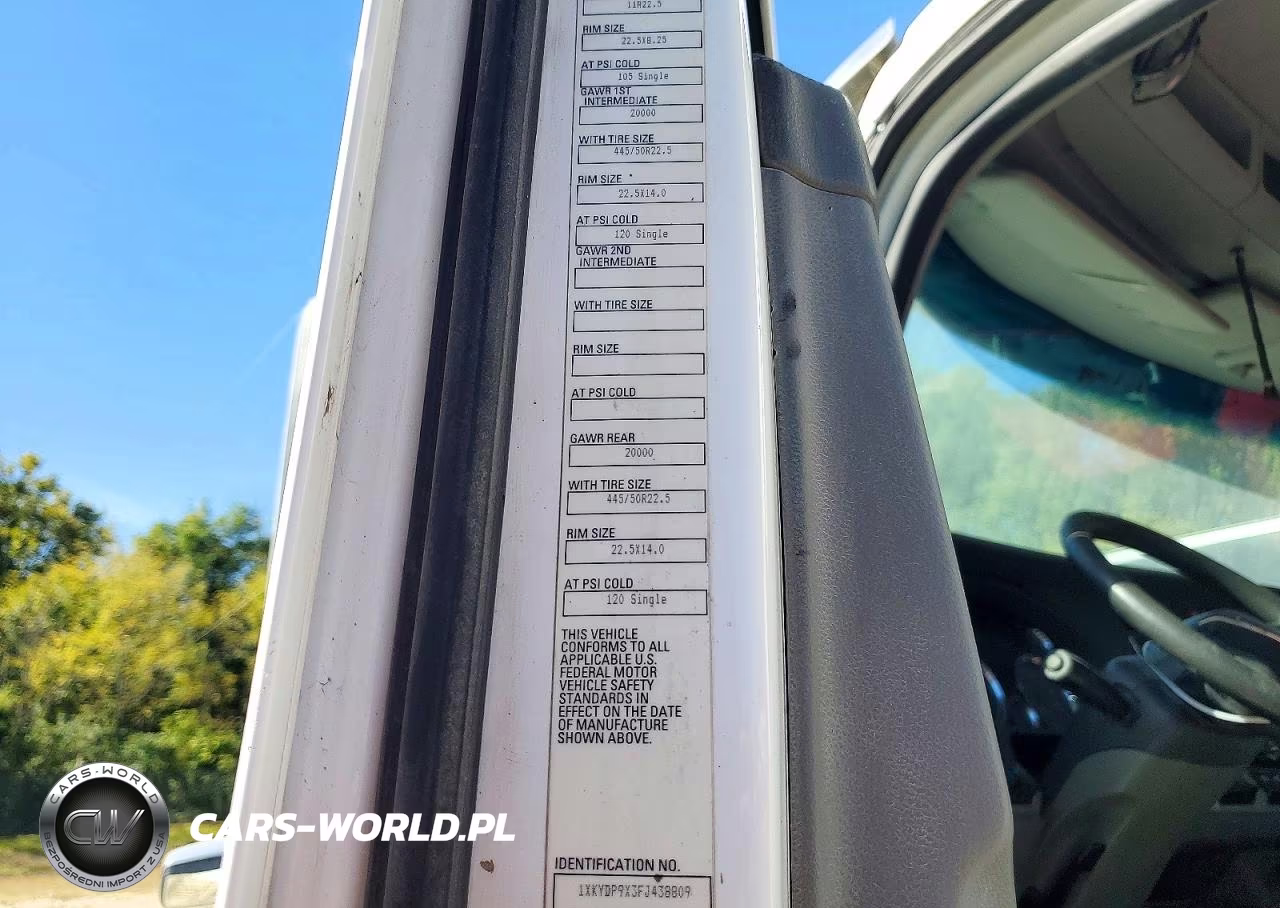 2015 Kenworth T680 Semi Truck VIN:1XKYDP9X3FJ438809 - 11