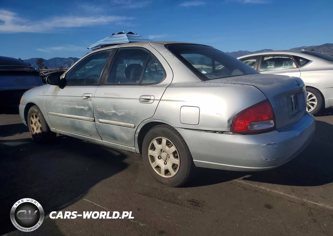 2002 Nissan Sentra Xe VIN:3N1CB51D02L605098 - 2