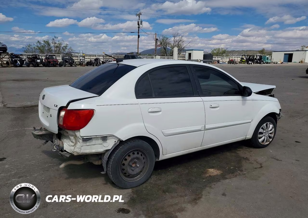2010 Kia Rio Base VIN:KNADH4A32A6688007 - 3