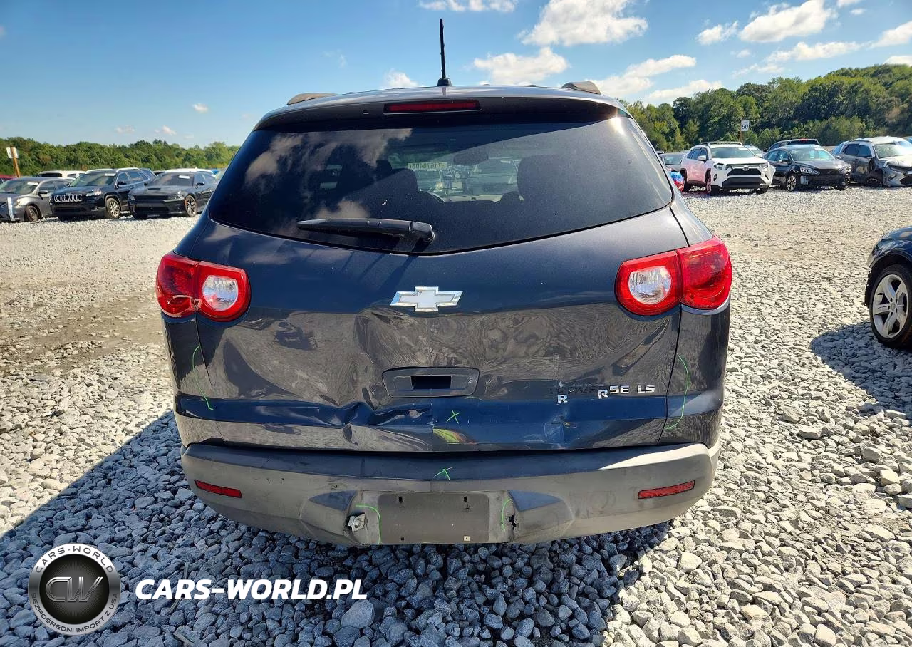 2012 Chevrolet Traverse Ls VIN:1GNKRFED1CJ335027 - 6