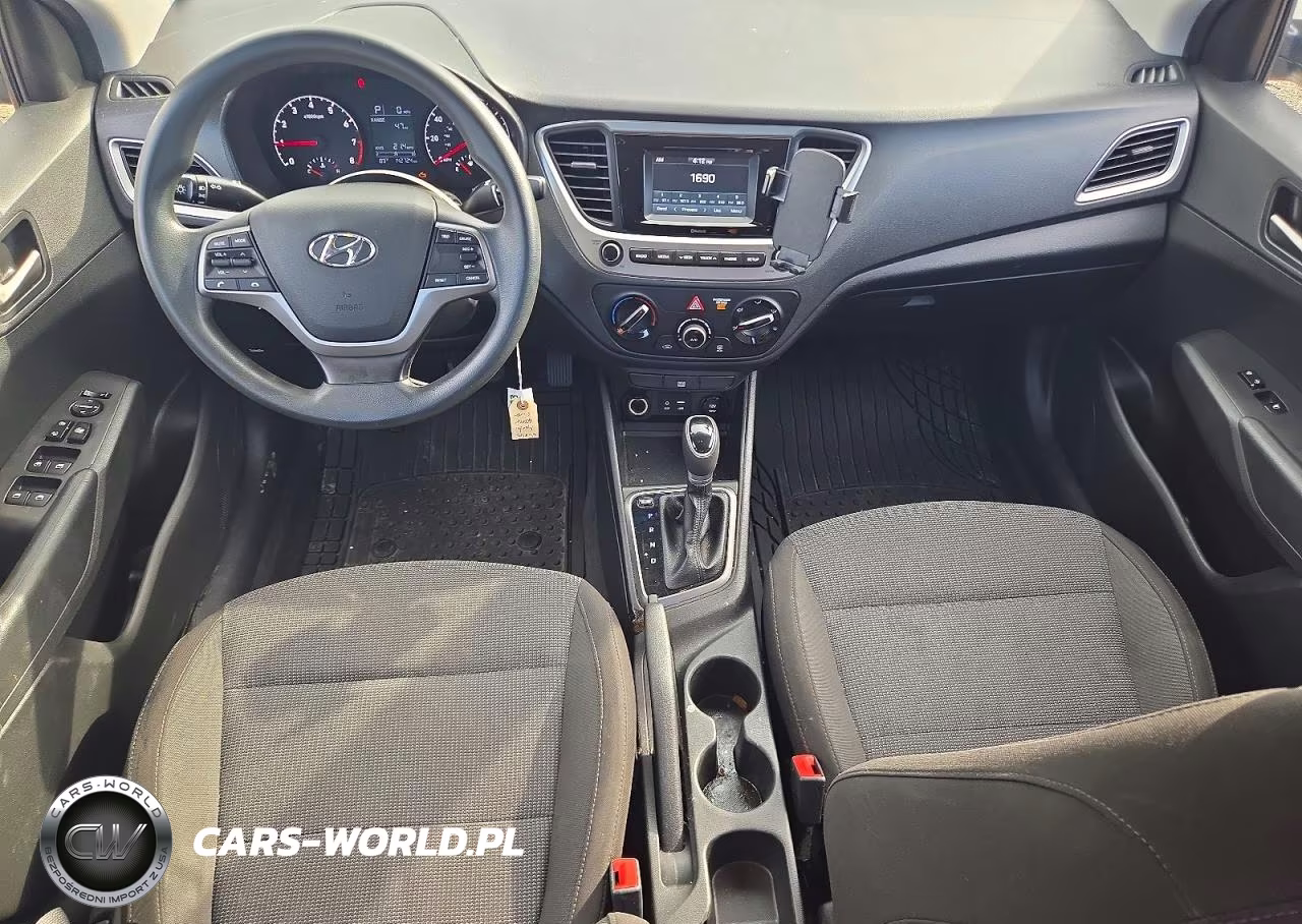 2019 Hyundai Accent Se VIN:3KPC24A39KE039493 - 8