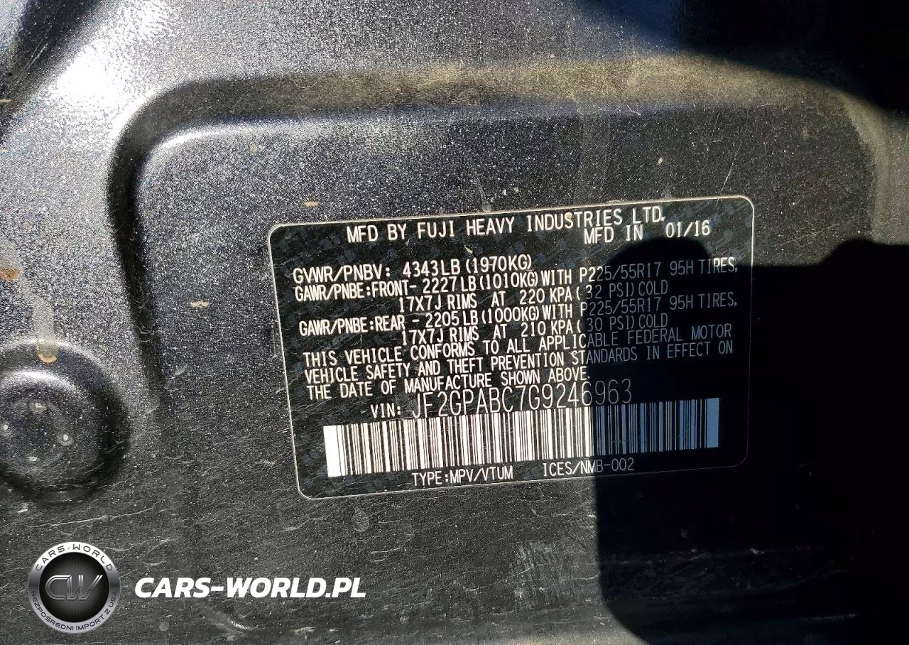 2016 Subaru Crosstrek Premium VIN:JF2GPABC7G9246963 - 12