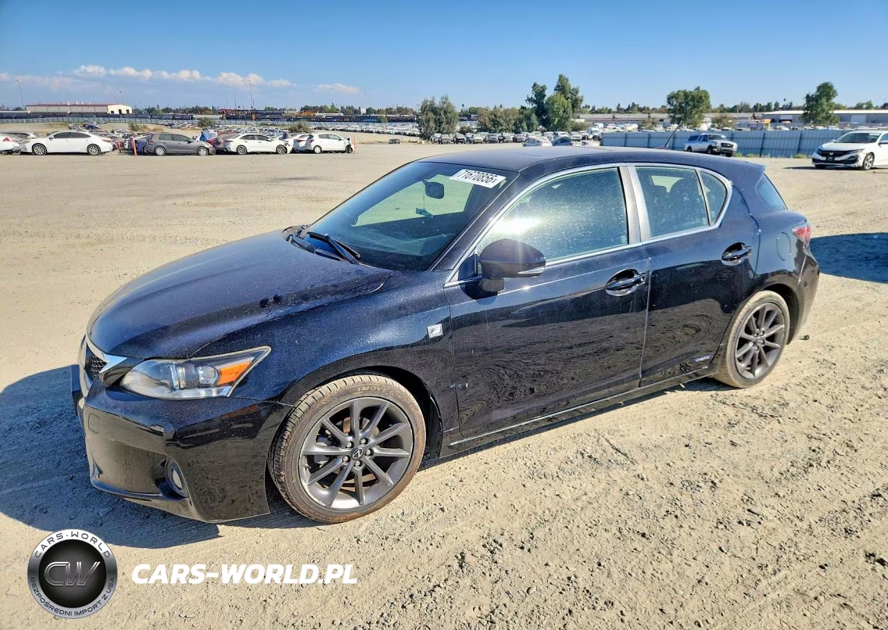 2013 Lexus Ct 200 VIN:JTHKD5BH9D2146080 - 1