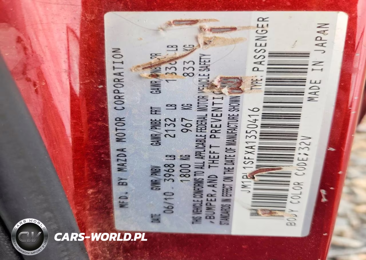 2010 Mazda 3 I VIN:JM1BL1SFXA1350416 - 12