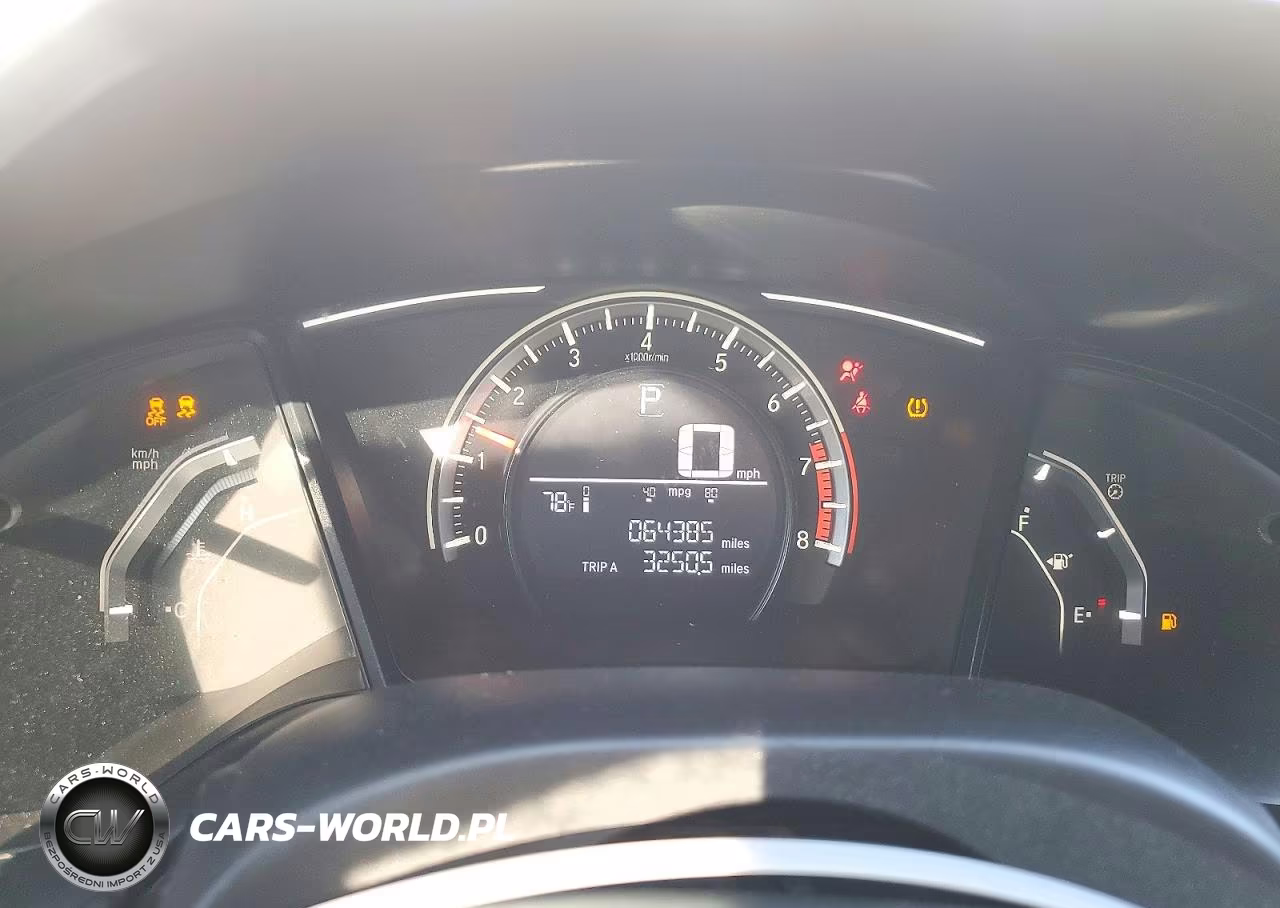 2017 Honda Civic Lx VIN:2HGFC4B55HH312373 - 9