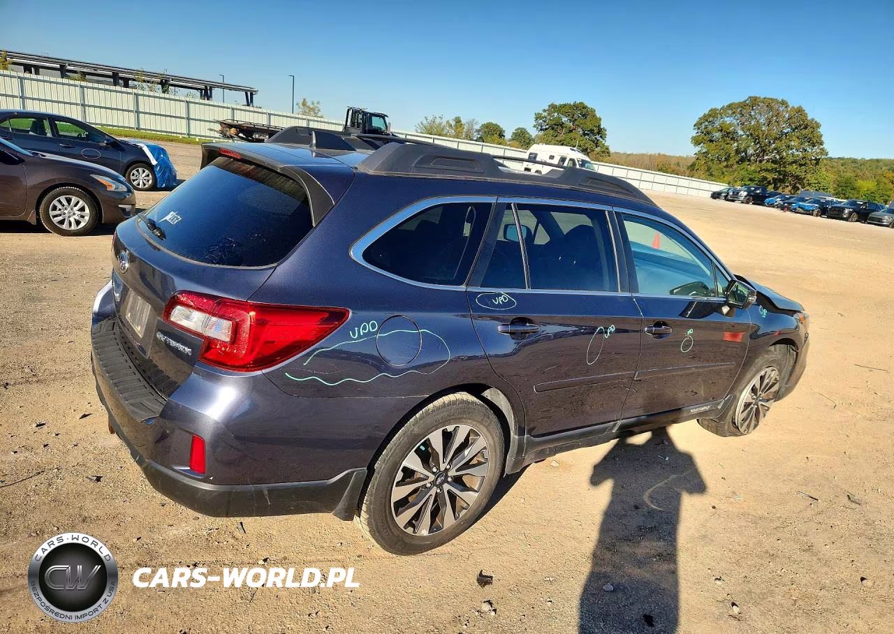 2016 Subaru Outback 2.5I Limited VIN:4S4BSBNC3G3356741 - 3
