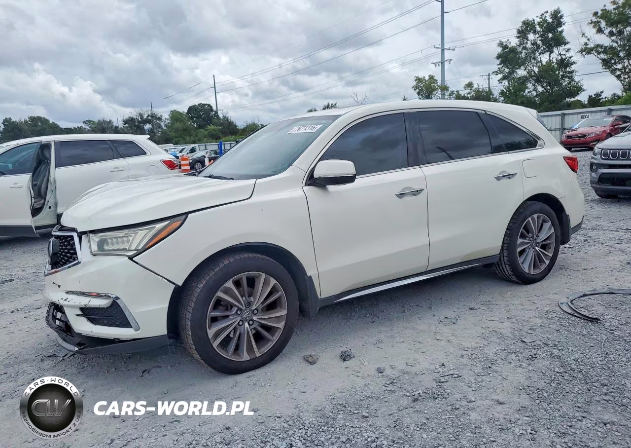 2017 Acura Mdx Technology VIN:5FRYD3H5XHB013231 - 1