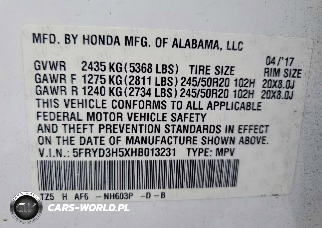 2017 Acura Mdx Technology VIN:5FRYD3H5XHB013231 - 13