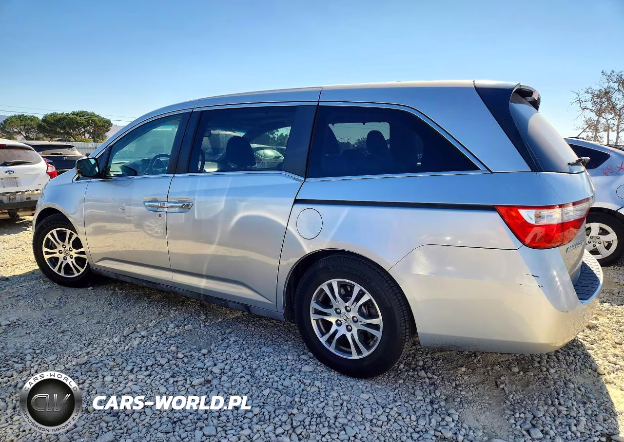 2012 Honda Odyssey Exl VIN:5FNRL5H62CB078161 - 2