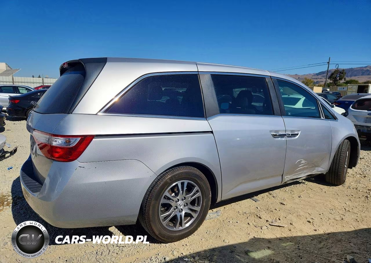 2012 Honda Odyssey Exl VIN:5FNRL5H62CB078161 - 3
