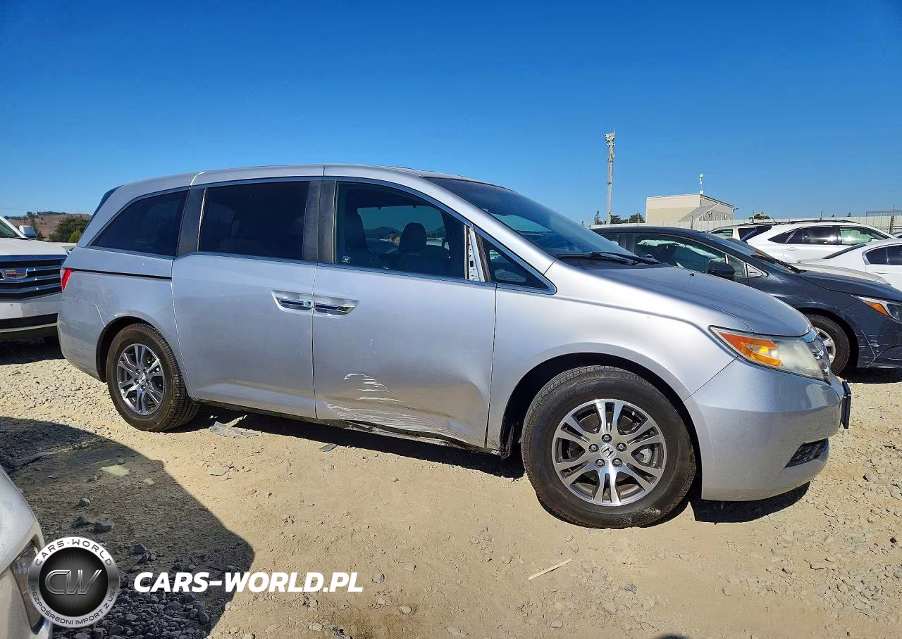 2012 Honda Odyssey Exl VIN:5FNRL5H62CB078161 - 4