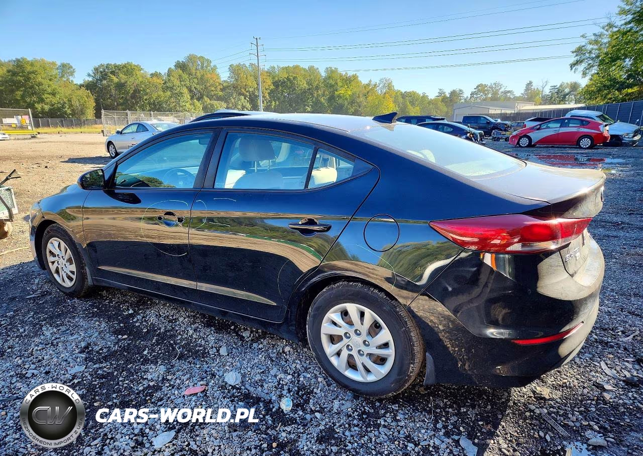 2017 Hyundai Elantra Se VIN:KMHD74LF2HU404910 - 2