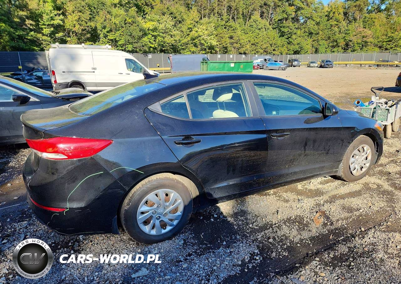 2017 Hyundai Elantra Se VIN:KMHD74LF2HU404910 - 3