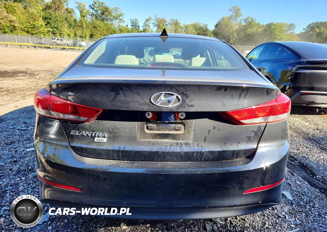 2017 Hyundai Elantra Se VIN:KMHD74LF2HU404910 - 6