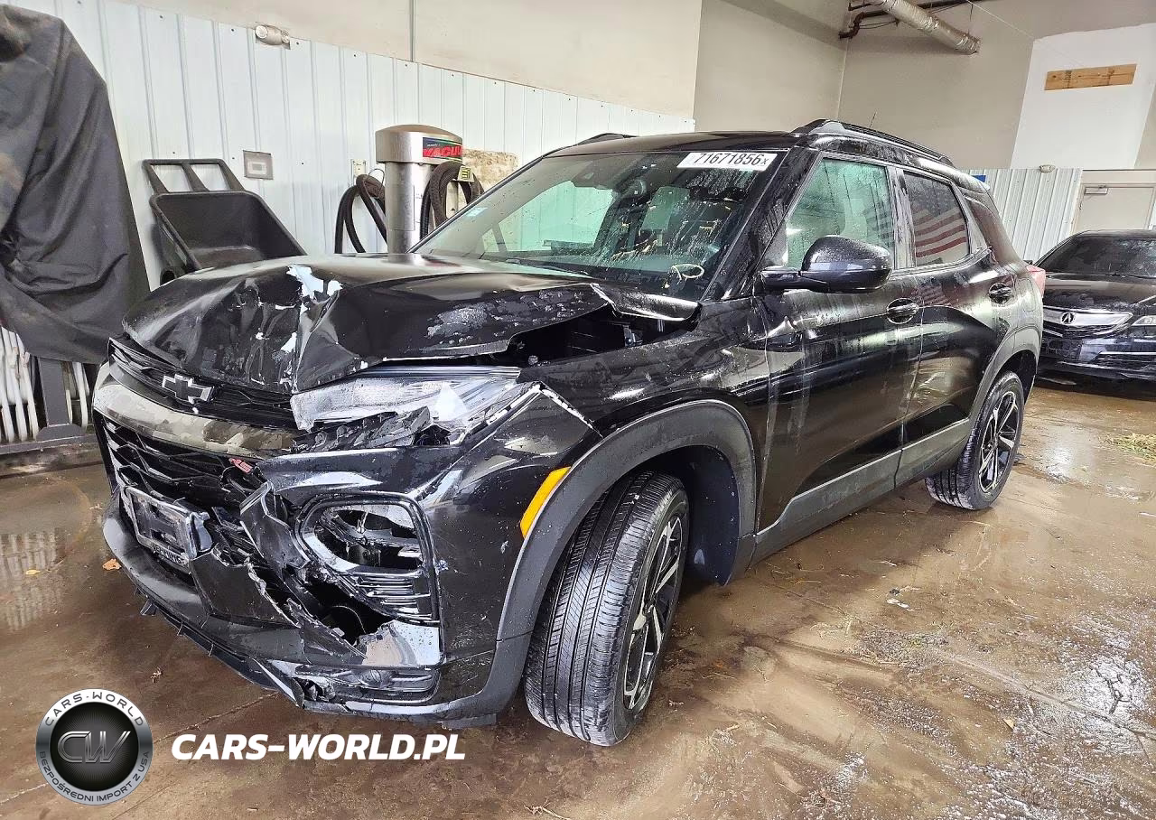 2022 Chevrolet Trailblazer Rs VIN:KL79MUSLXNB033039 - 1