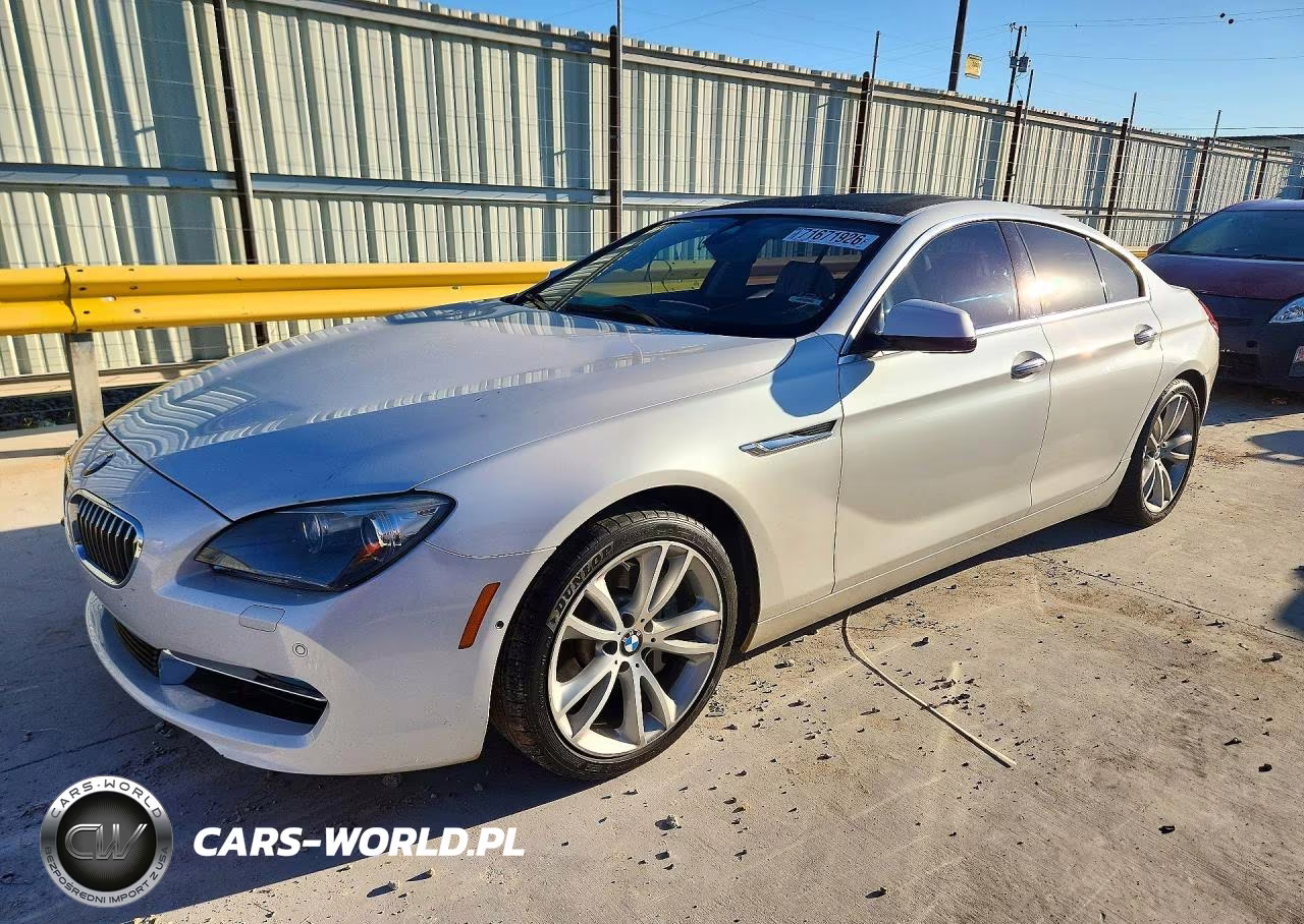 2015 BMW 640 I Gran Coupe VIN:WBA6A0C56FD318363 - 1