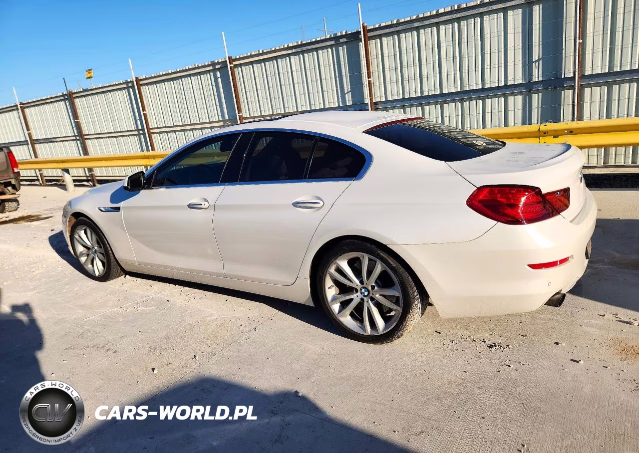 2015 BMW 640 I Gran Coupe VIN:WBA6A0C56FD318363 - 2