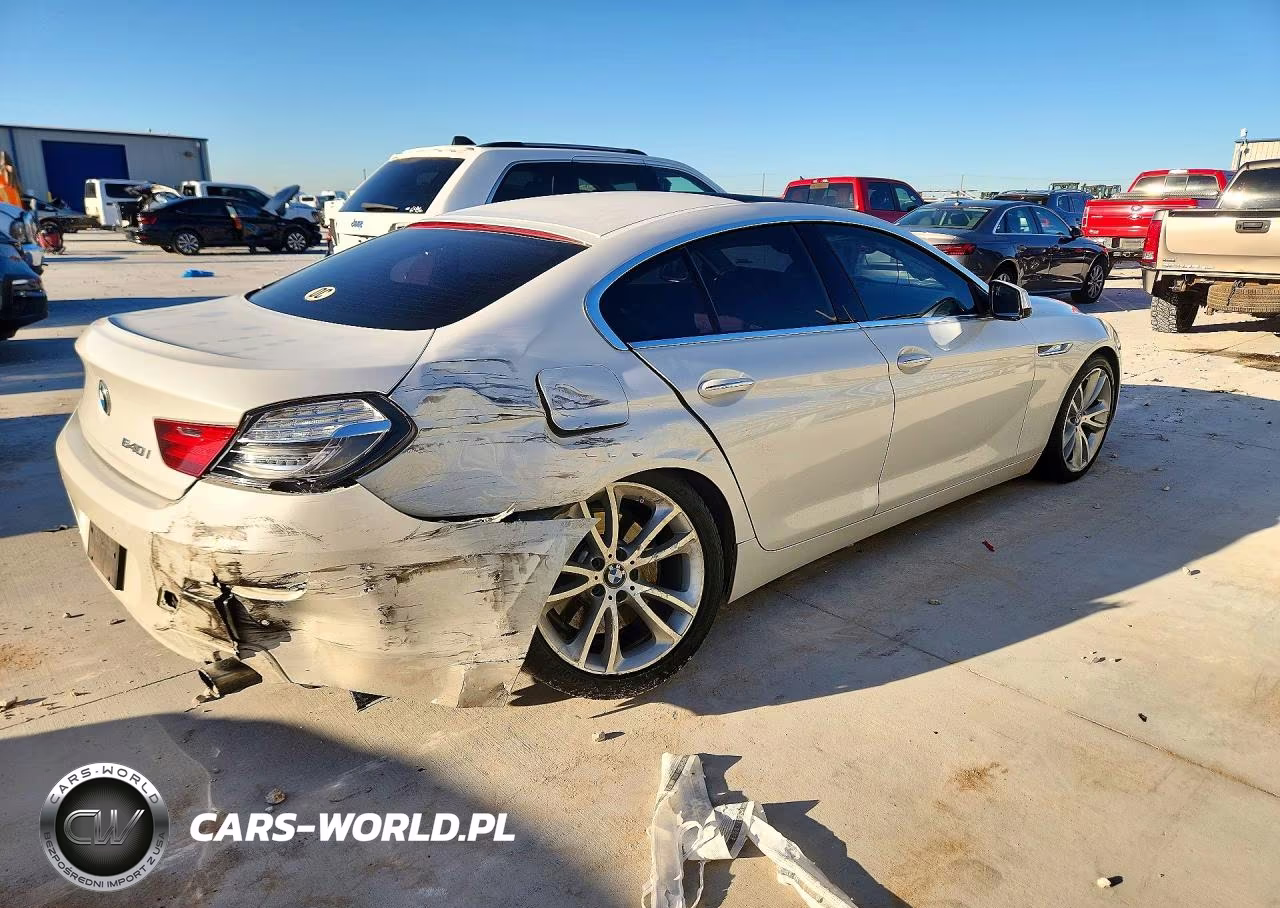 2015 BMW 640 I Gran Coupe VIN:WBA6A0C56FD318363 - 3