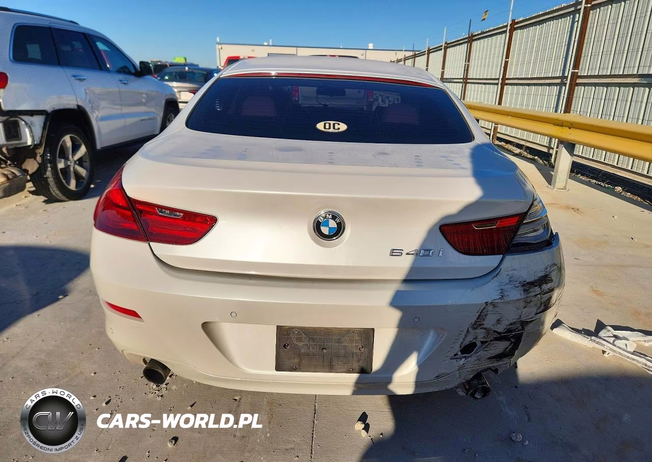 2015 BMW 640 I Gran Coupe VIN:WBA6A0C56FD318363 - 6