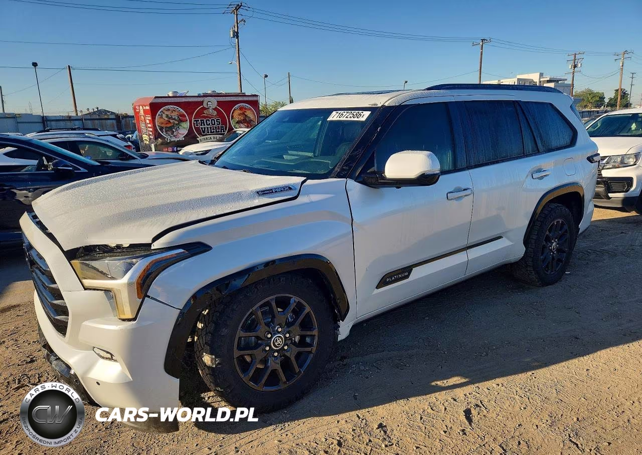 2023 Toyota Sequoia Platinum VIN:7SVAAABA4PX018280 - 1