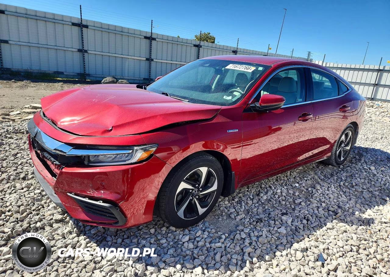 2021 Honda Insight Ex VIN:19XZE4F55ME000026 - 1