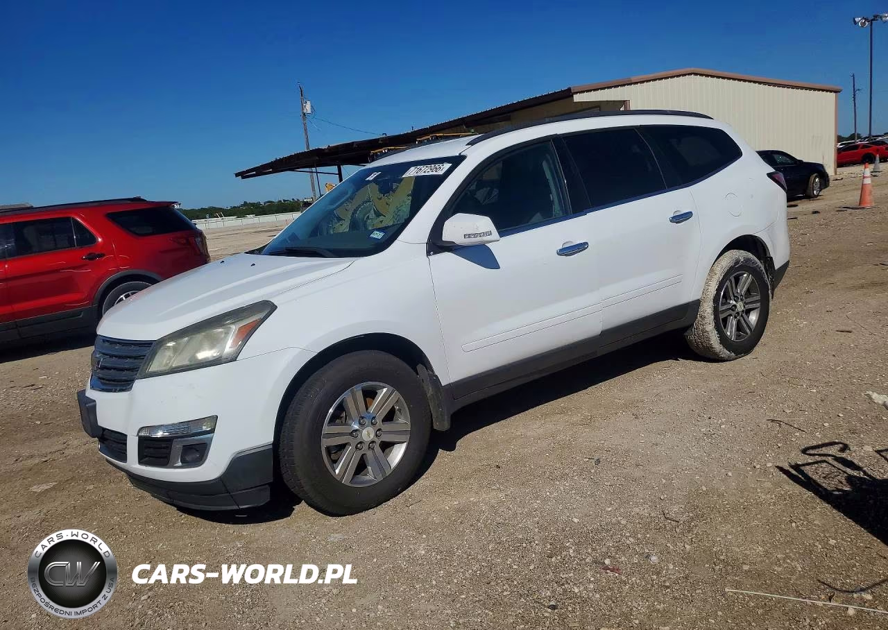 2016 Chevrolet Traverse Lt VIN:1GNKRGKD4GJ315645 - 1