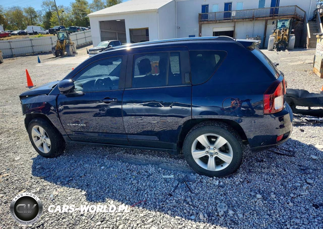 2014 Jeep Compass Latitude VIN:1C4NJDEB9ED886405 - 2