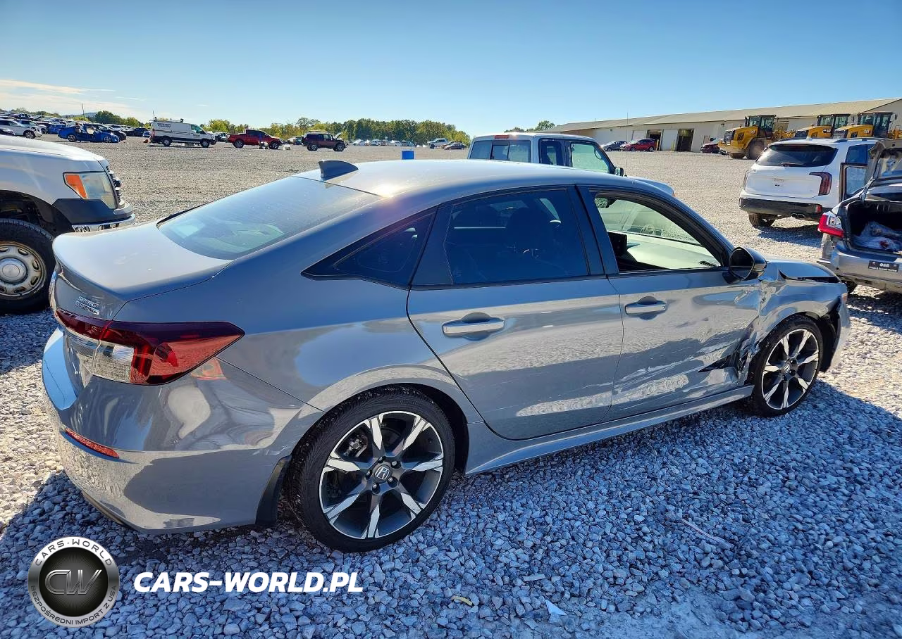 2025 Honda Civic Sport VIN:2HGFE4F80SH306681 - 3