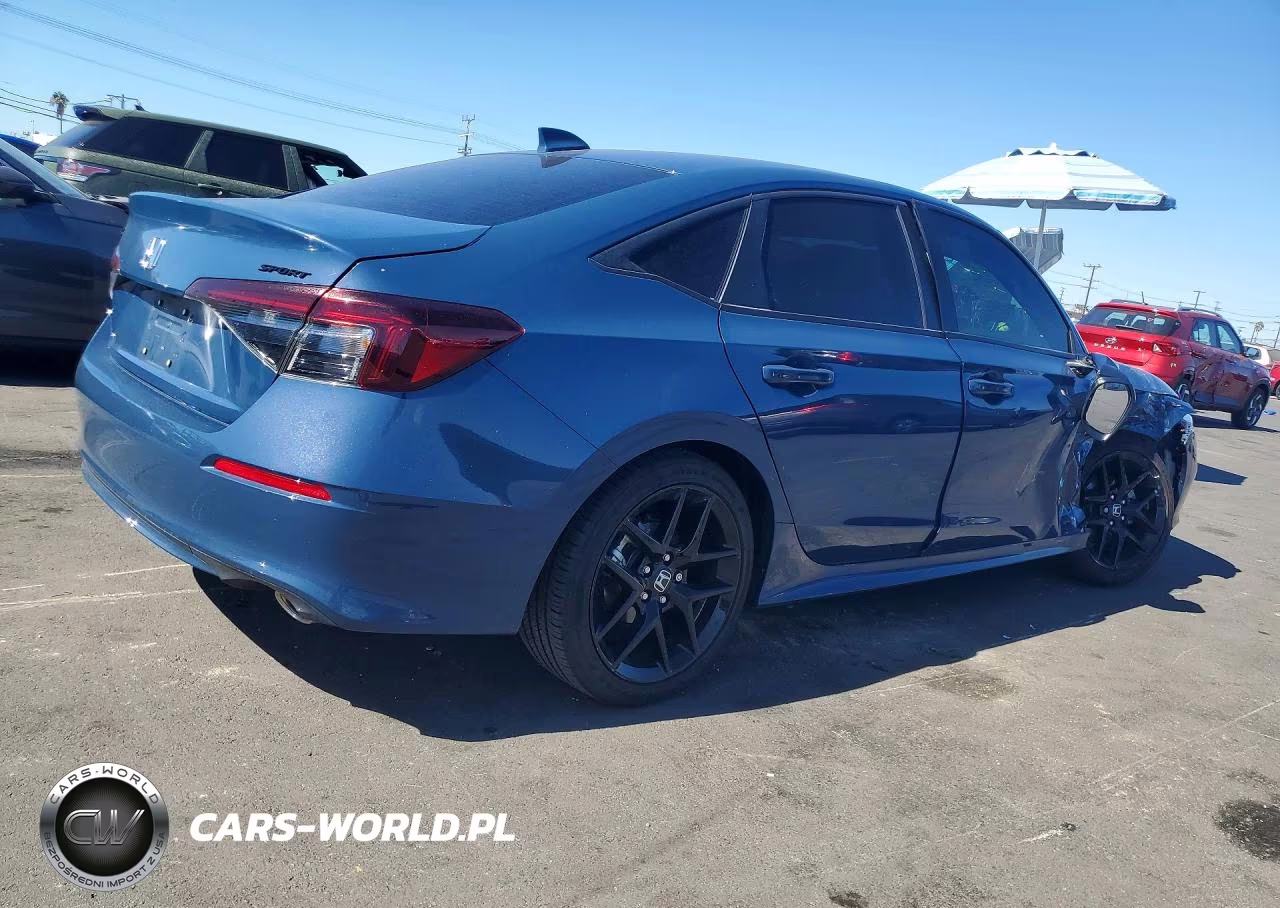 2026 Honda Civic Sport VIN:2HGFE2F52TH521930 - 3