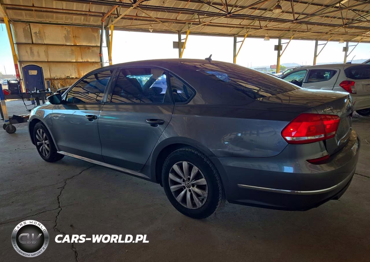 2012 Volkswagen Passat S VIN:1VWAH7A33CC056397 - 2
