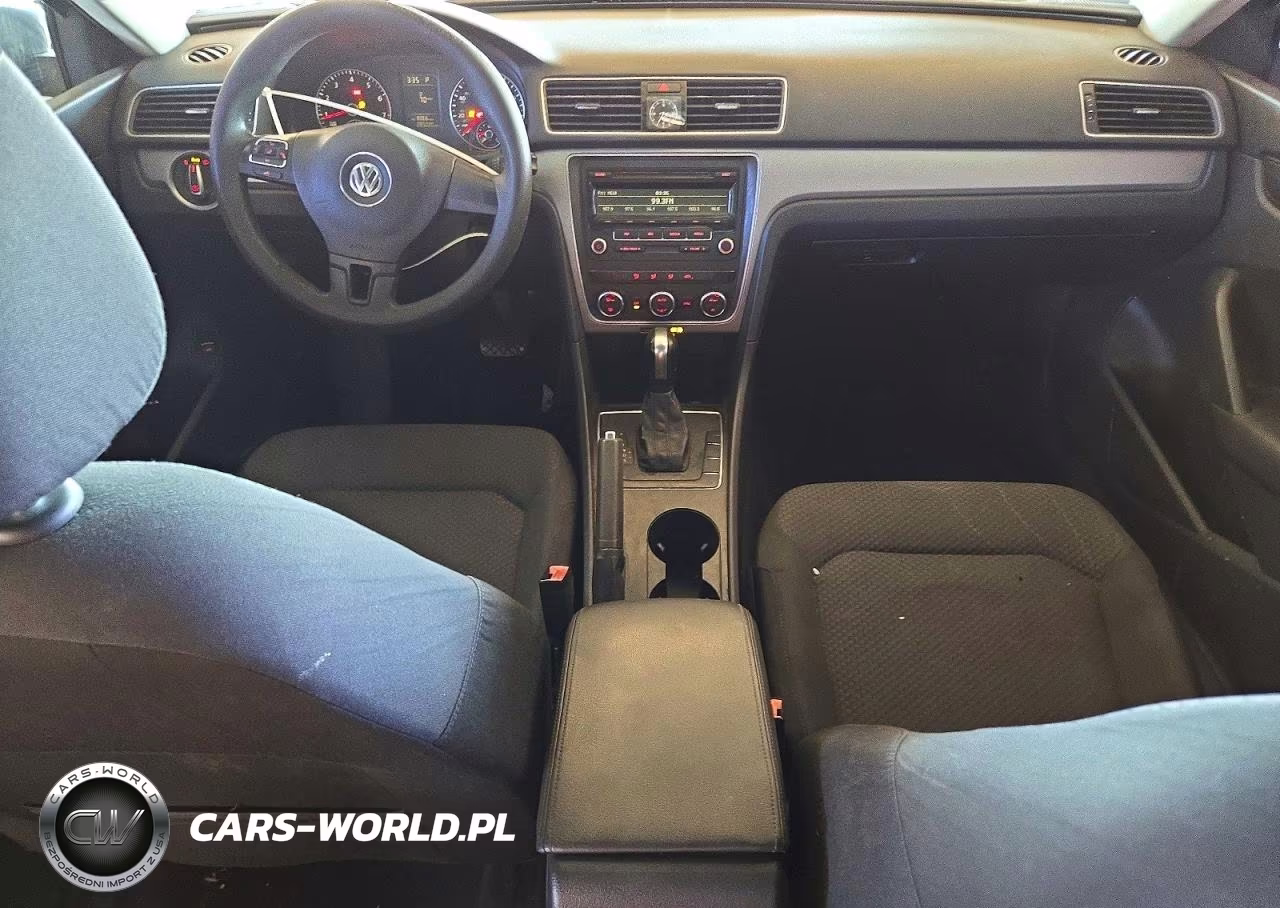 2012 Volkswagen Passat S VIN:1VWAH7A33CC056397 - 8