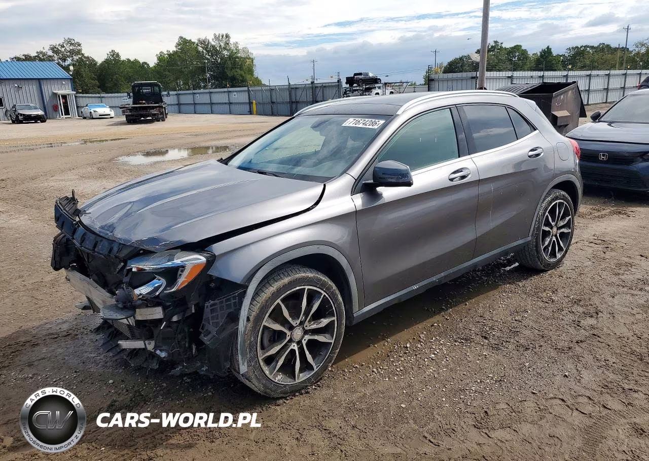 2015 Mercedes-Benz Gla 250 VIN:WDCTG4EB3FJ131205 - 1