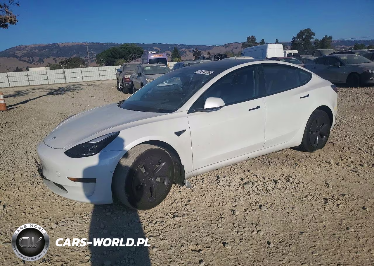2022 Tesla Model 3 VIN:5YJ3E1EA8NF196784 - 1