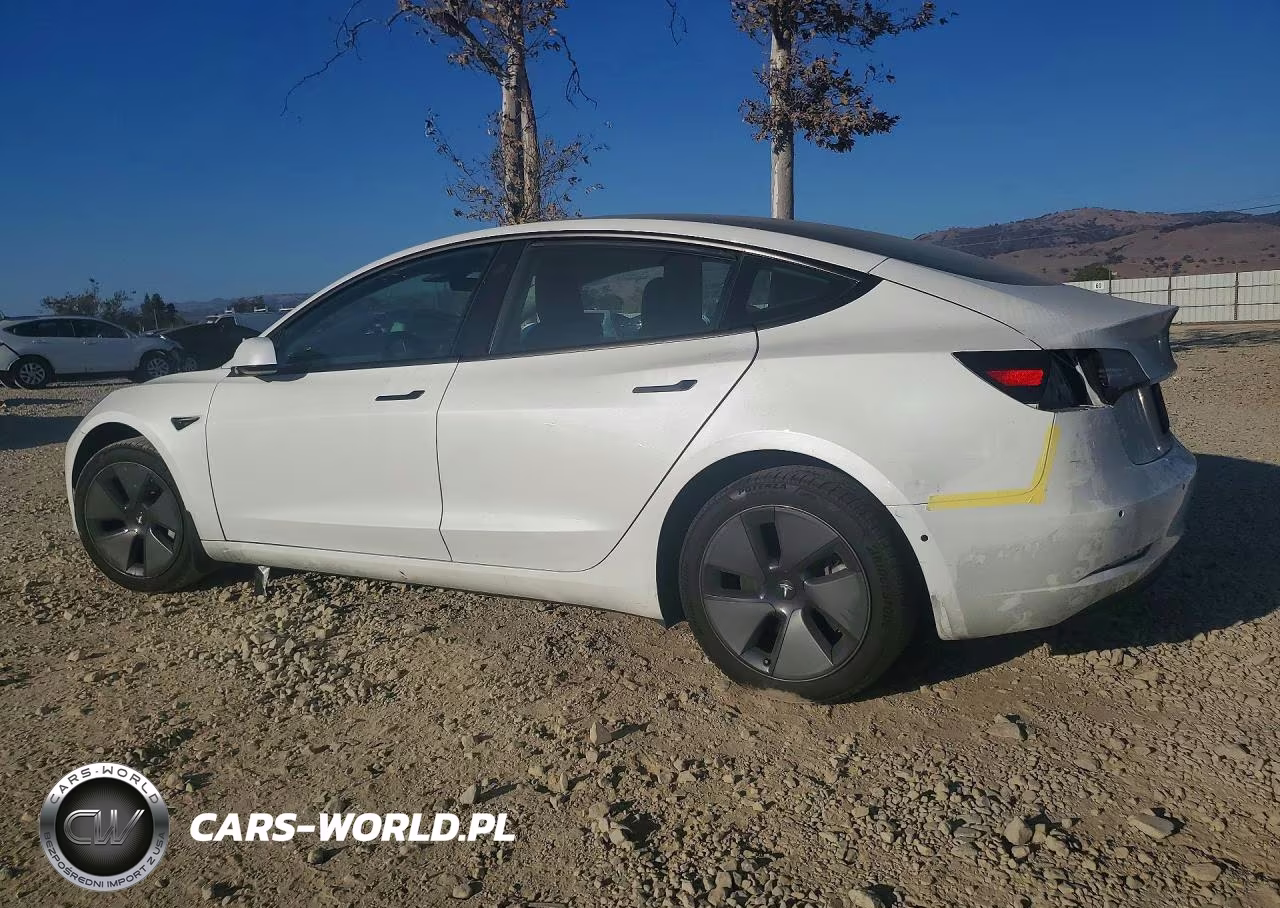 2022 Tesla Model 3 VIN:5YJ3E1EA8NF196784 - 2