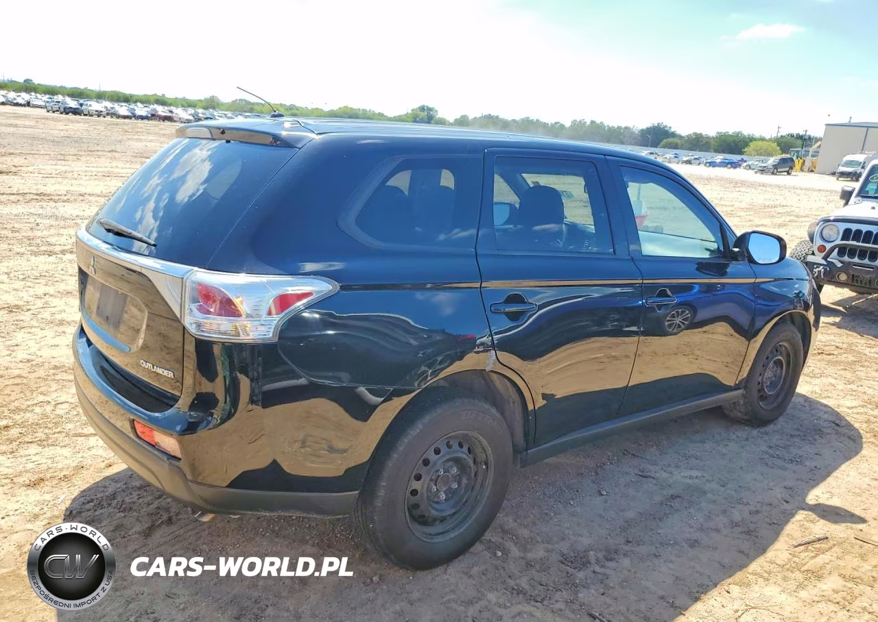 2014 Mitsubishi Outlander Es VIN:JA4AD2A37EZ001799 - 3