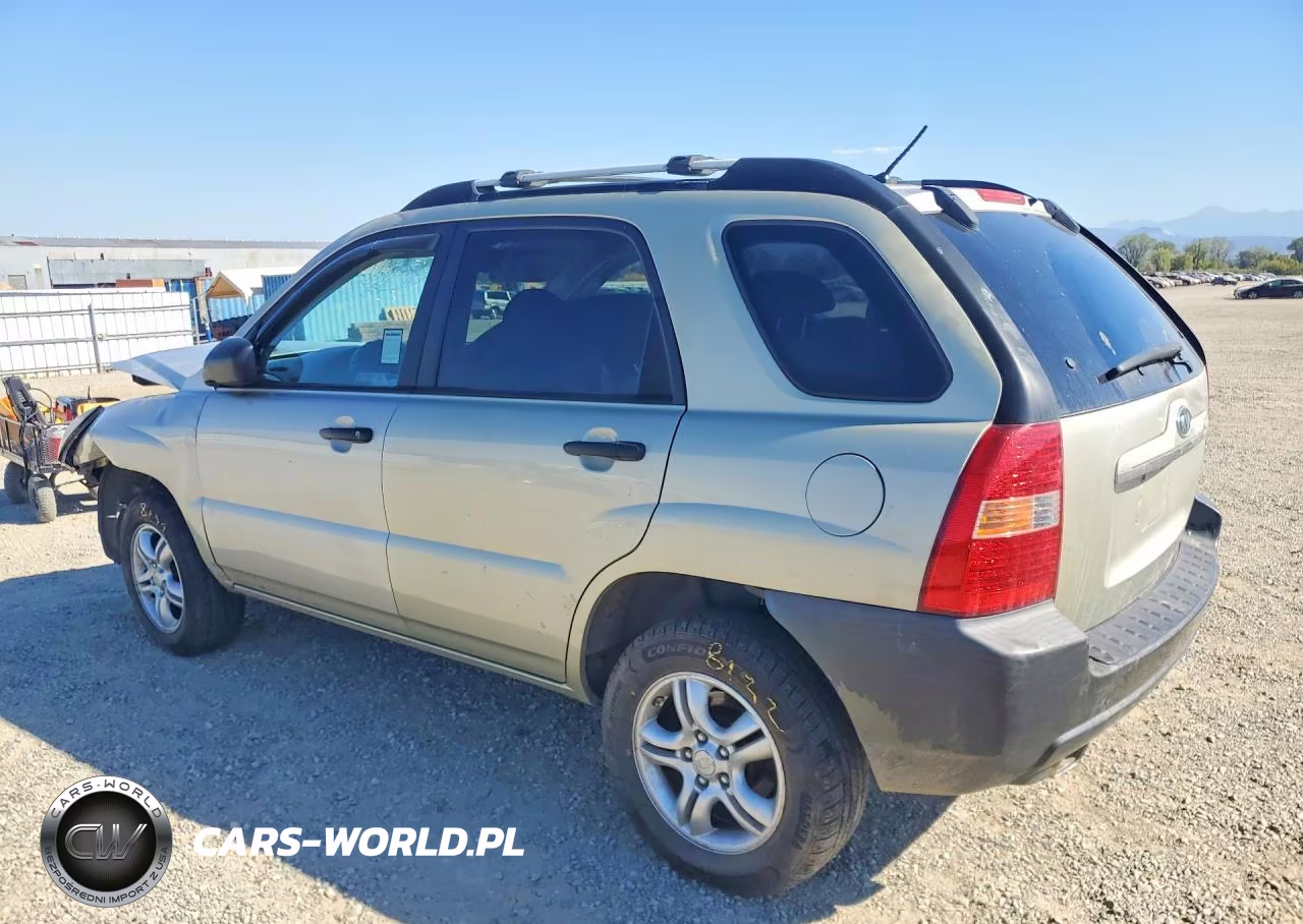 2008 Kia Sportage Lx VIN:KNDJE723287495455 - 2