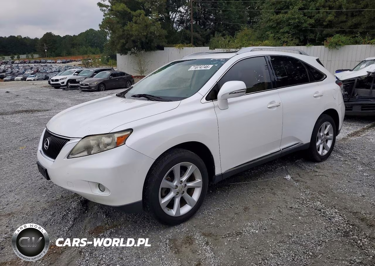 2010 Lexus Rx 350 VIN:2T2ZK1BA6AC003842 - 1