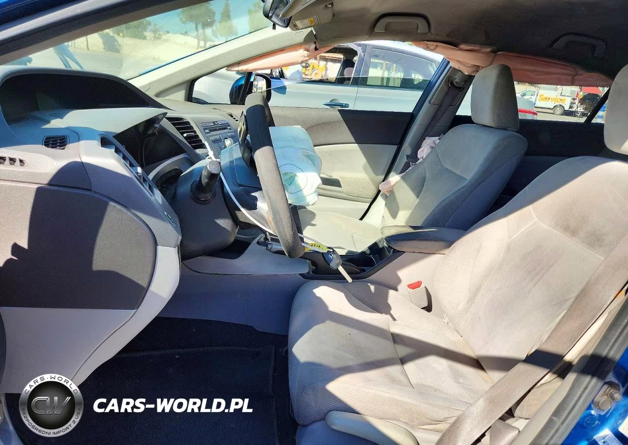 2012 Honda Civic Lx VIN:19XFB2F54CE344686 - 7