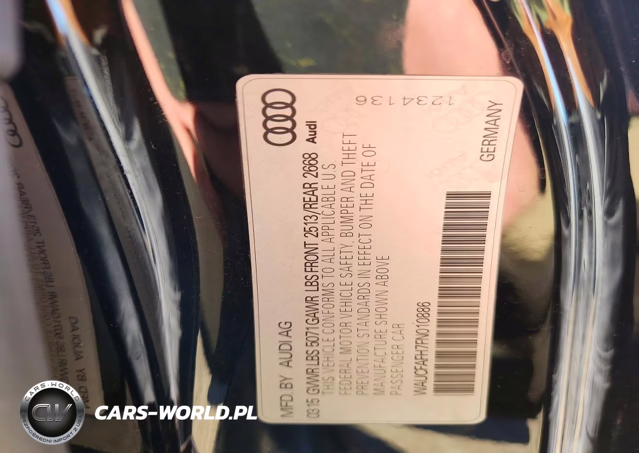 2015 Audi A5 Premium VIN:WAUCFAFH7FN010886 - 12