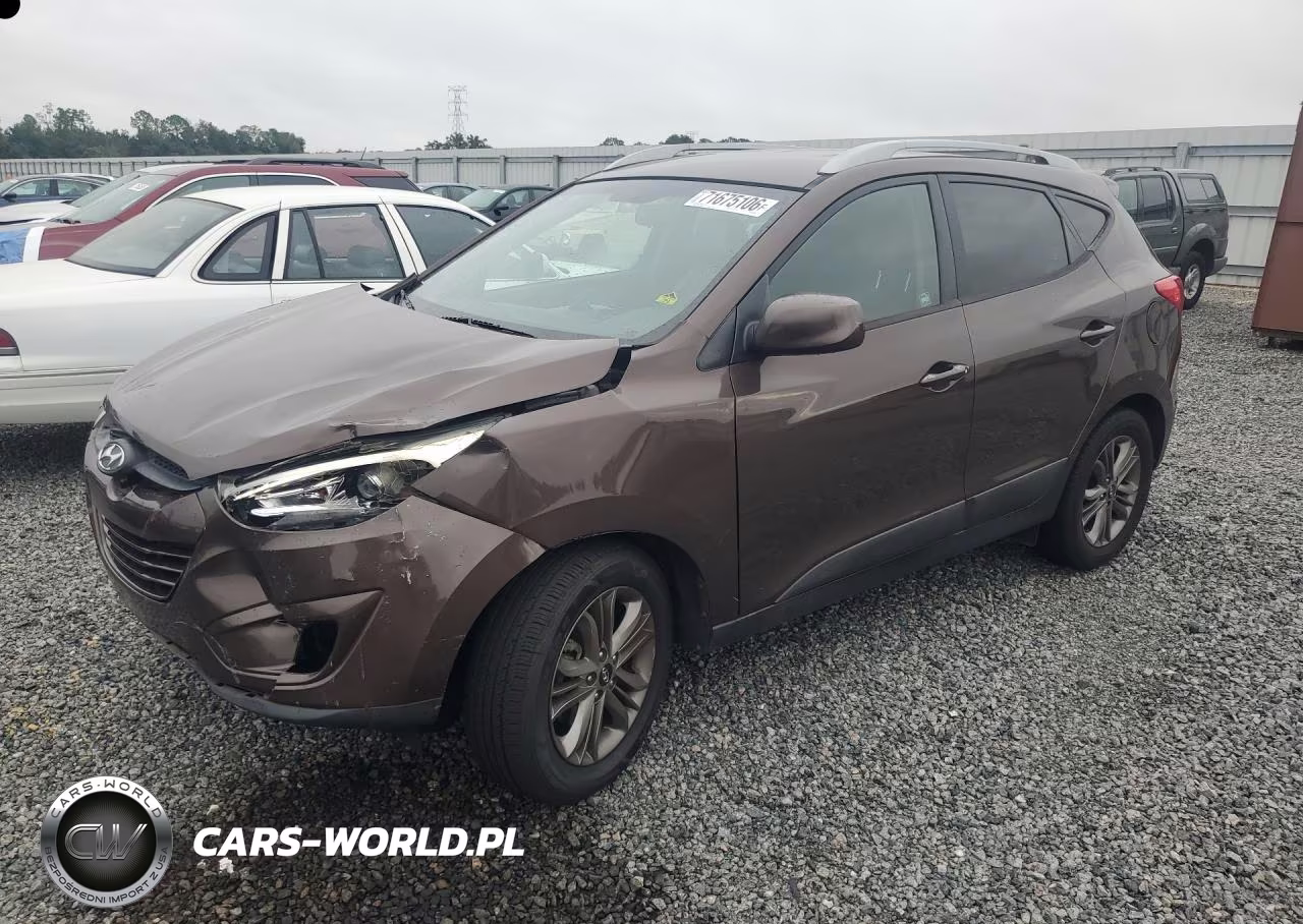 2015 Hyundai Tucson Se VIN:KM8JU3AG9FU014899 - 1