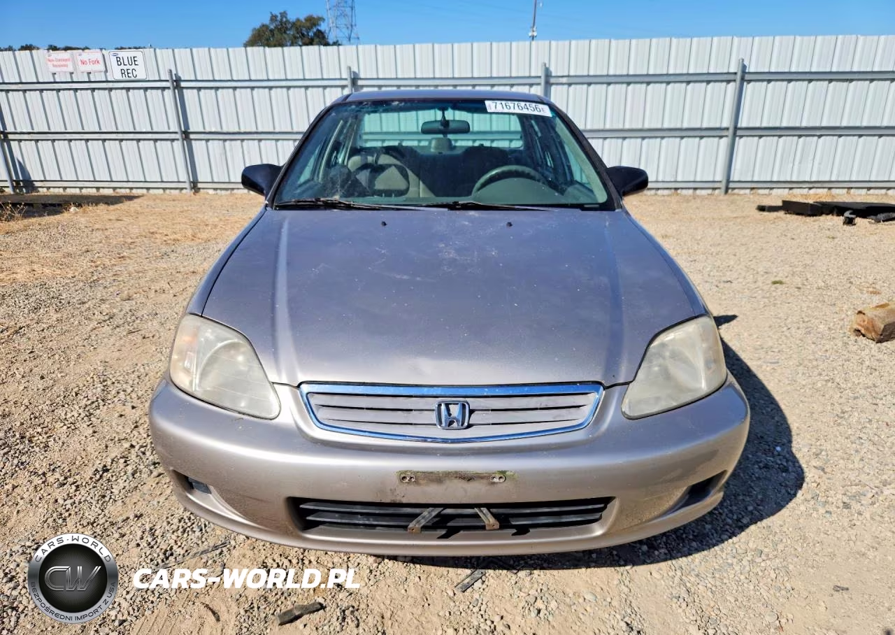 2000 Honda Civic Lx VIN:1HGEJ6575YL009915 - 5