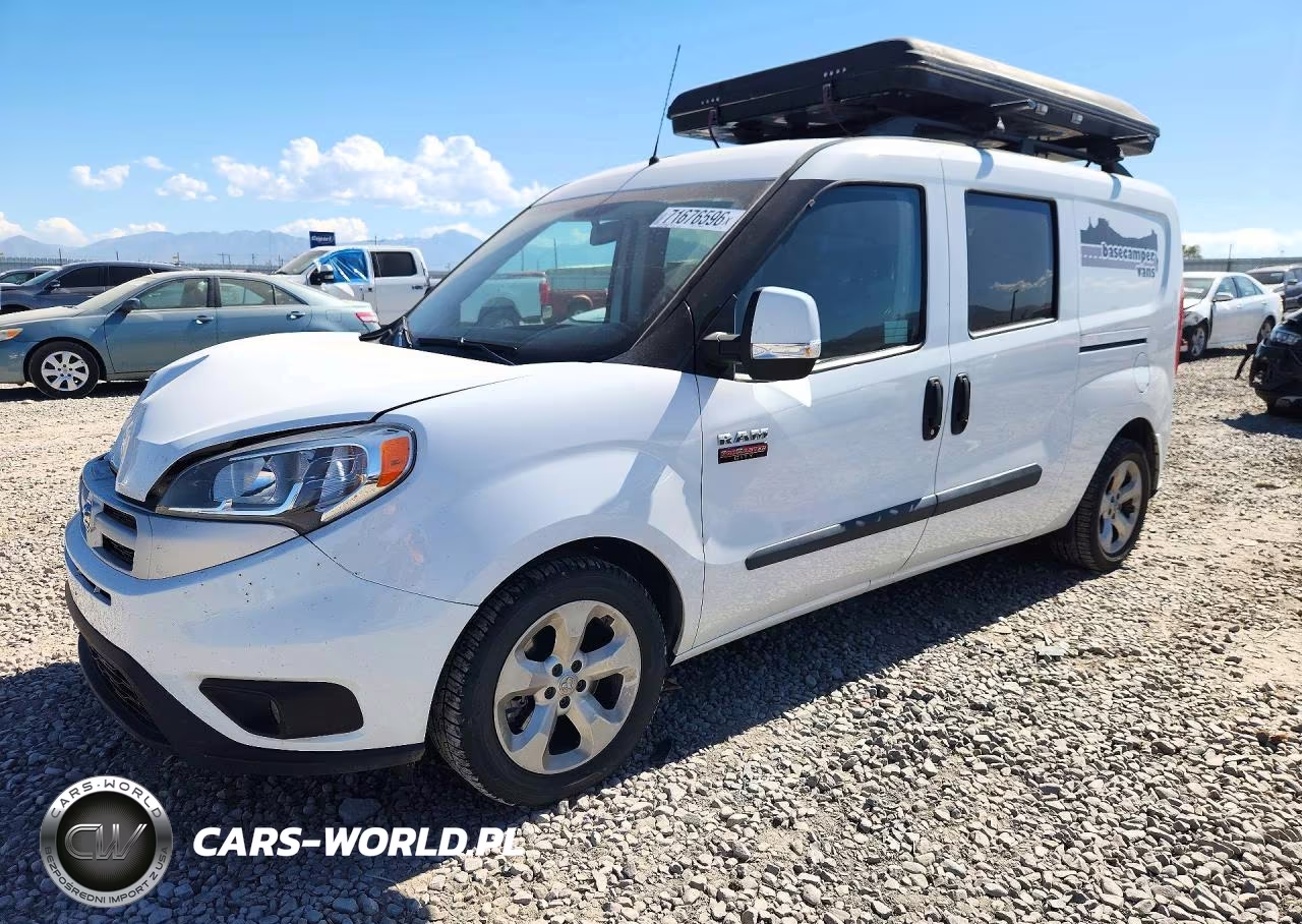2018 Ram Promaster City Slt VIN:ZFBERFBB3J6K13491 - 1