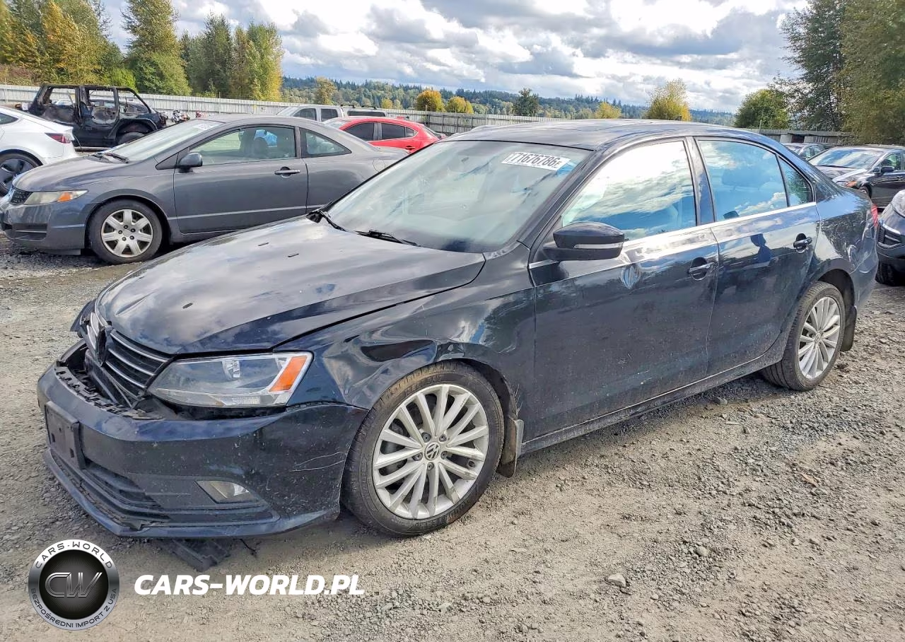 2015 Volkswagen Jetta Se VIN:3VWD17AJ2FM318509 - 1